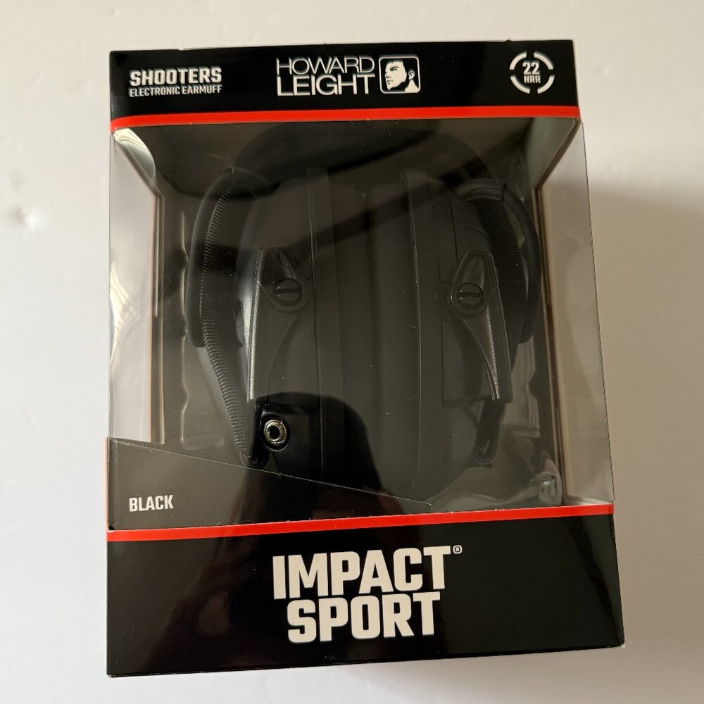 IMPACT SPORT ELECTRONIC EARMUFF BLACK